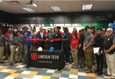 Johnson Controls and Lincoln Tech complete the launch of 10 vocational classrooms through workforce development partnership