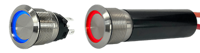 Anti-Vandal Pushbutton Switch from Carling Technologies