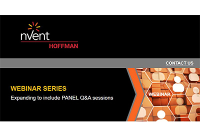 WEBINAR SERIES: Expanding to Include PANEL Q&A Sessions