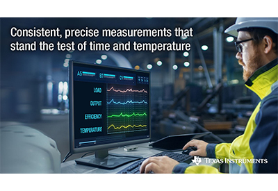 TI Introduces the Industry’s First Zero-Drift Hall-Effect Current Sensors