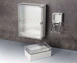 OKW IN-BOX Plastic Enclosure Now Available with Transparent Lid