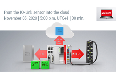 Webinar: From the IO-Link Sensor Into the Cloud
