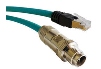 Stewart Connector Expands the M12 Harsh Environment Offering to Include M12 X-Code to RJ45 Cable Assemblies