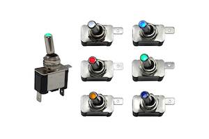 C&K Illuminated Toggle Switch Series Offers Space-savings in Rugged Environments  Offers Space-savings in Rugged Environments