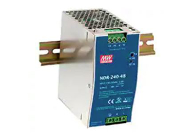 Digi-Key: Mean Well’s NDR Series 75 W to 480 W DIN Rail AC/DC Power Supplies