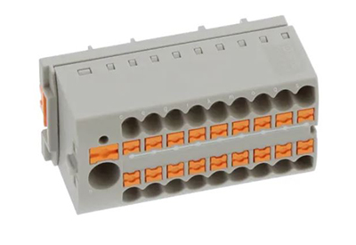 Phoenix Contact PTFIX Series — CLIPLINE Complete Modular Terminal Block System: PT Push-in Family with Push-in Connection | Ready-to-Connect Distribution Blocks