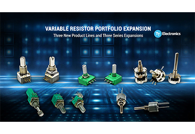 TT Electronics: Expanding Variable Resistor Portfolio With Space-Saving Potentiometers and Encoders for Industrial Applications