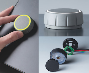 Soft Touch CONTROL-KNOBS from OKW Feature Optional LED Illumination