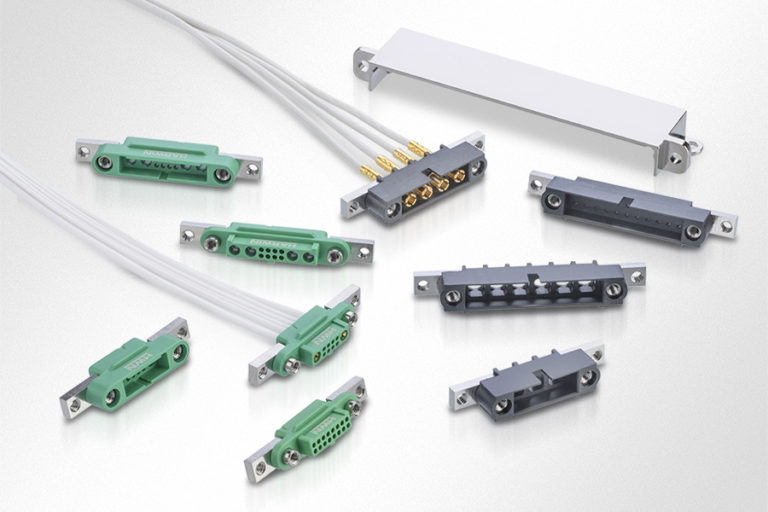 Harwin Develops Rear Panel Mount Options for Key Hi-Rel Cable Connector Products