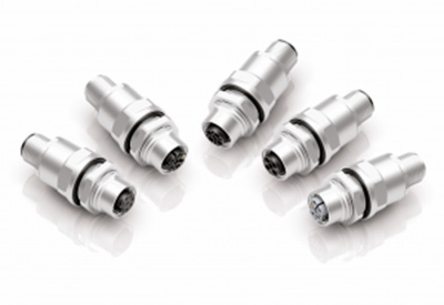 Product News: Combinable M12 Control Cabinet Feed-Through Connectors