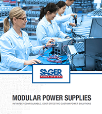 Sager Electronics Expands Modular Configurable Power Supply Offering