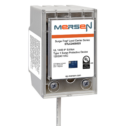 Mersen Develops Surge Protective Device for Residential Load Centers