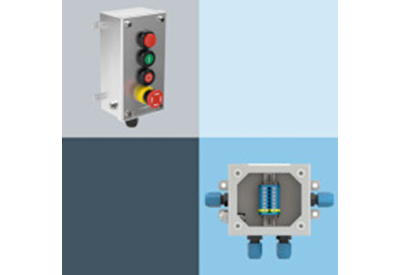 SR Stainless Steel Enclosure Series Expanded with Control Units and Junction Boxes