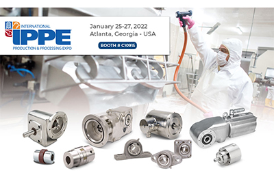 Boston Gear to Present at the International Production & Processing Expo January 25-27, in Atlanta