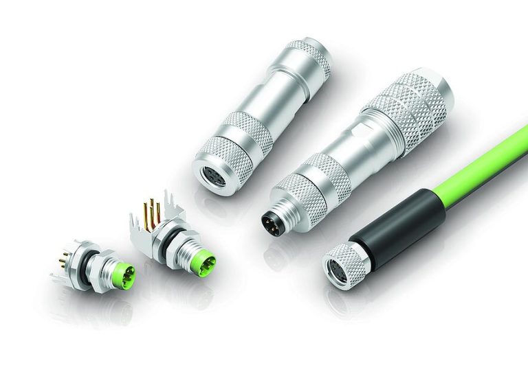 binder D-coded M8 Circular Connectors for Space-constrained Ethernet Applications