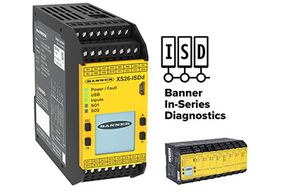 Banner: Expandable Safety Controller with In-Series Diagnostics