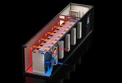 Rittal: Data Centre Containers With Blue e+ Cooling Technology