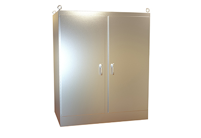 Hammond Manufacturing: Type 4X Stainless Steel Two Door Freestanding Enclosure