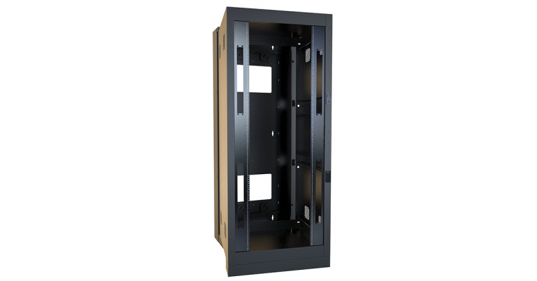 Hammond Manufacturing: HWF Series Swing-Out Wall Mount and Floor Rack Cabinet