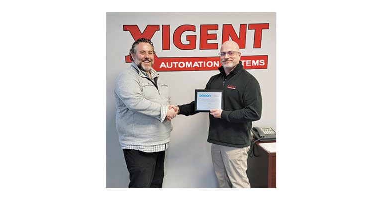 Omron Announces Xigent Automation Systems as a Certified Systems Integrator Partner