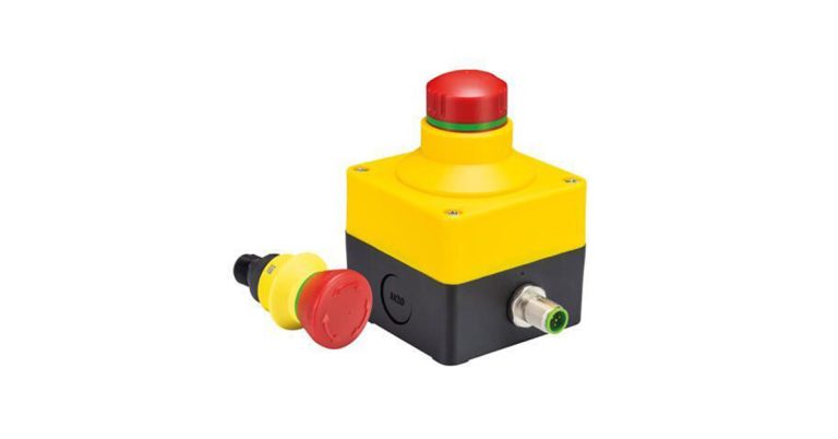 Wieland Electric: Emergency Stop Buttons with M12 Connection for Easy Integration Into Plants and Systems