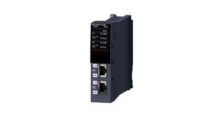 Mitsubishi Electric Automation: Powerful iQ-R Series Module Allows Users to Configure Two Networks Using One Module