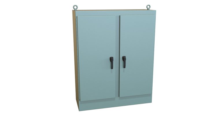 Hammond Manufacturing: HN4 FSTD Series Type 4 Two Door Freestanding Enclosure