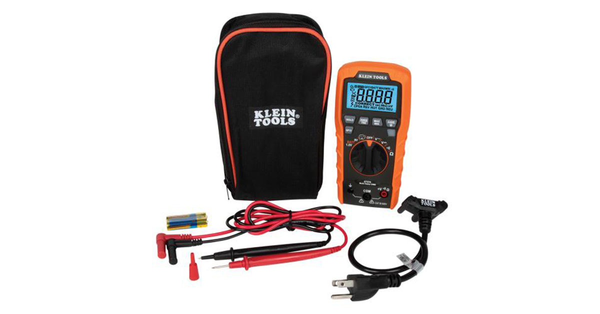 Klein Tools: New Multi-Tester Combines Core Electrical Products into One Model