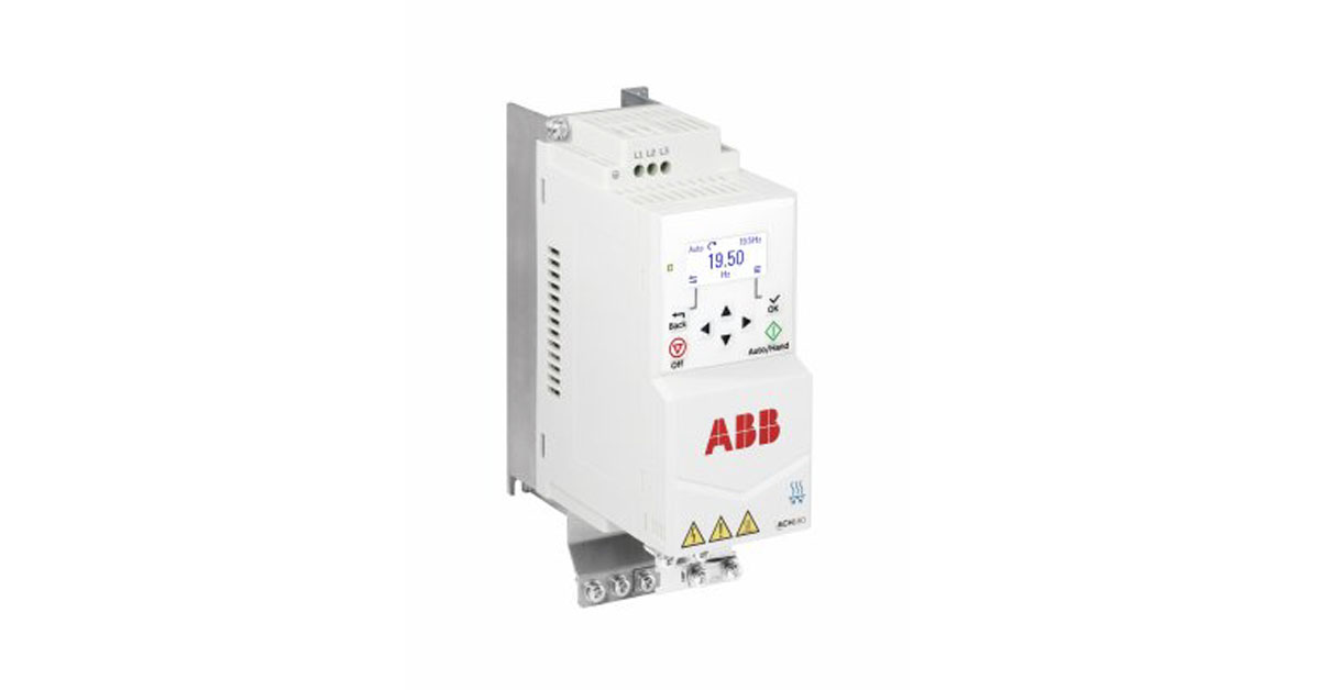 ABB Launches Next Generation ACH180 MicroDrive Specialized for HVACR