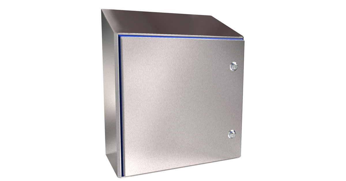 Hammond Manufacturing: HYW Series Hygienic Type 4X Stainless Steel Wallmount Enclosure