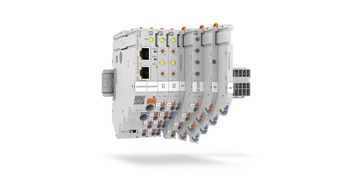 Phoenix Contact: New Addition to CAPAROC Electronic Circuit Breaker System