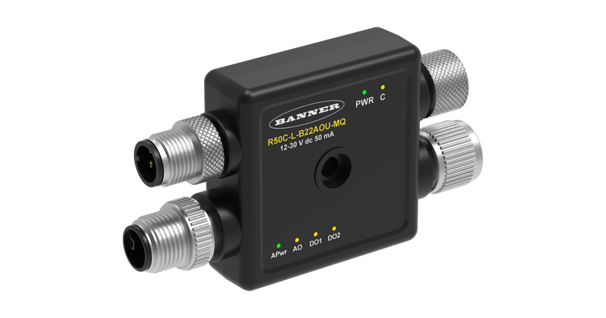 Banner Engineering: R50C Motor Driven Roller (MDR) Controller – Compact ...