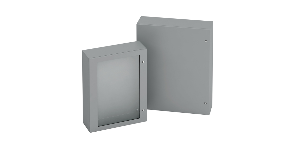 Eaton BLine Series Type 4 Panel Enclosures Now Including NEMA Type