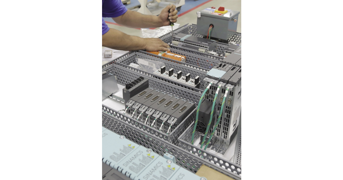 Siemens Offers Optimized Control Panel Construction to Machine Tool ...