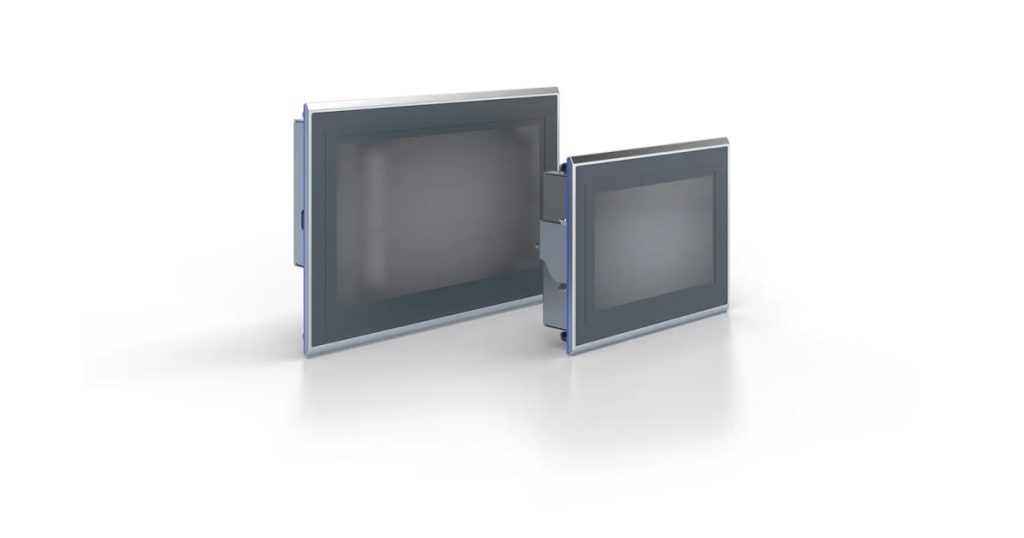 Beckhoff: CP6900-1400, CP6906-1400 Stainless Steel Economy Built-In Control Panels with DVI/USB Extended Interface