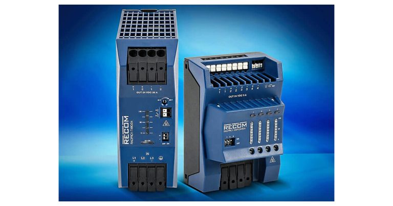 AutomationDirect: RECOM Power RACPRO1 Series Power Supplies and Circuit Protectors