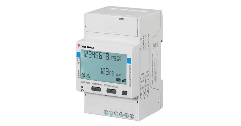 Carlo Gavazzi: EM530 RG - Completing the EM500 3-Phase Energy Meters Family