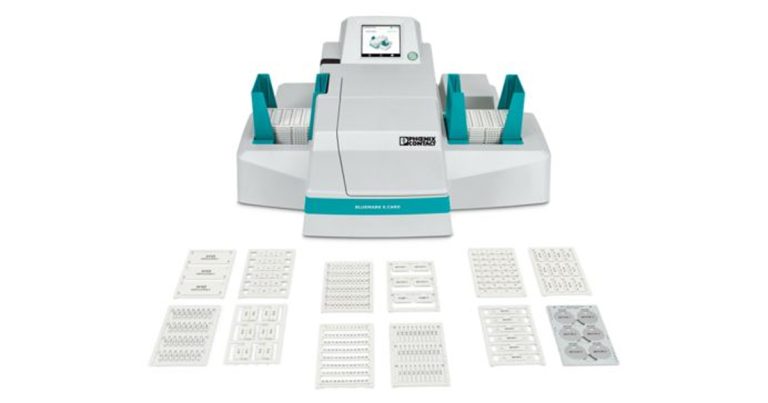 Phoenix Contact: BLUEMARK E.CARD UV Inkjet Printer Makes Labeling Fast and Easy
