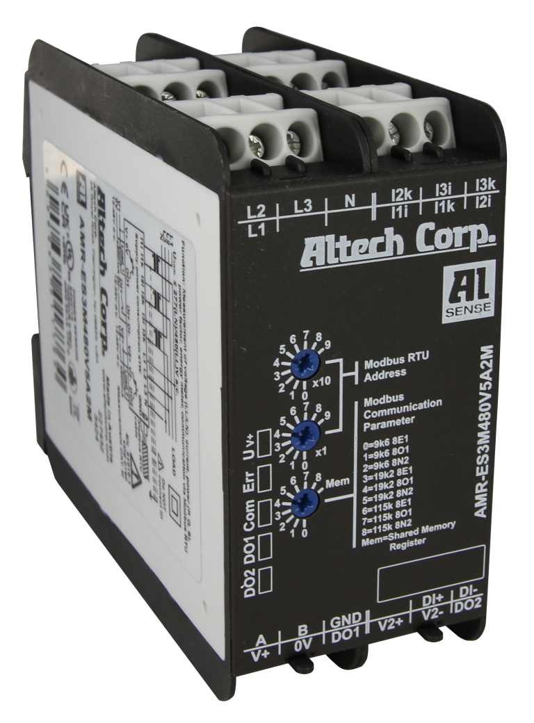 Altech Alsense Energy Monitor (AMR-ES3M480V5A2M)