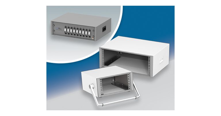 METCASE: Wider Choice of Standard Colors for TECHNOMET 19″ and 10.5″ Mini-Rack Enclosures