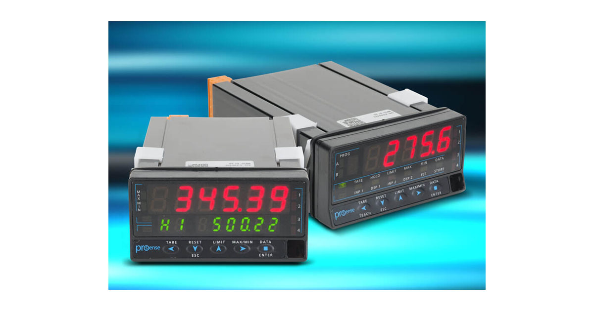 AutomationDirect: ProSense DPM4 Advanced Digital Panel Meters - Panel ...