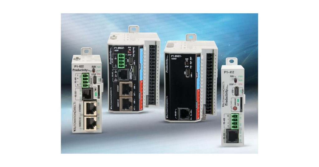 AutomationDirect: Productivity1000 P1-412 CPU, P1-622 CPU, and Mini PLC Units