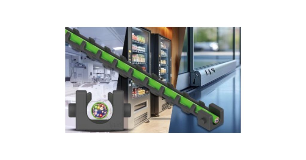 igus: E1 Series One-Piece, Space-Saving Energy Chain for Compact Applications