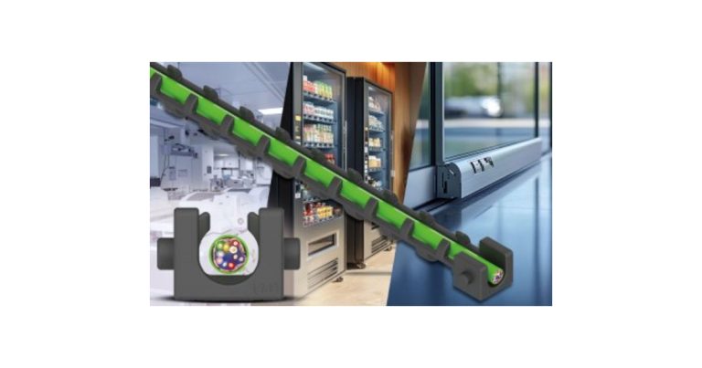igus: E1 Series One-Piece, Space-Saving Energy Chain for Compact Applications