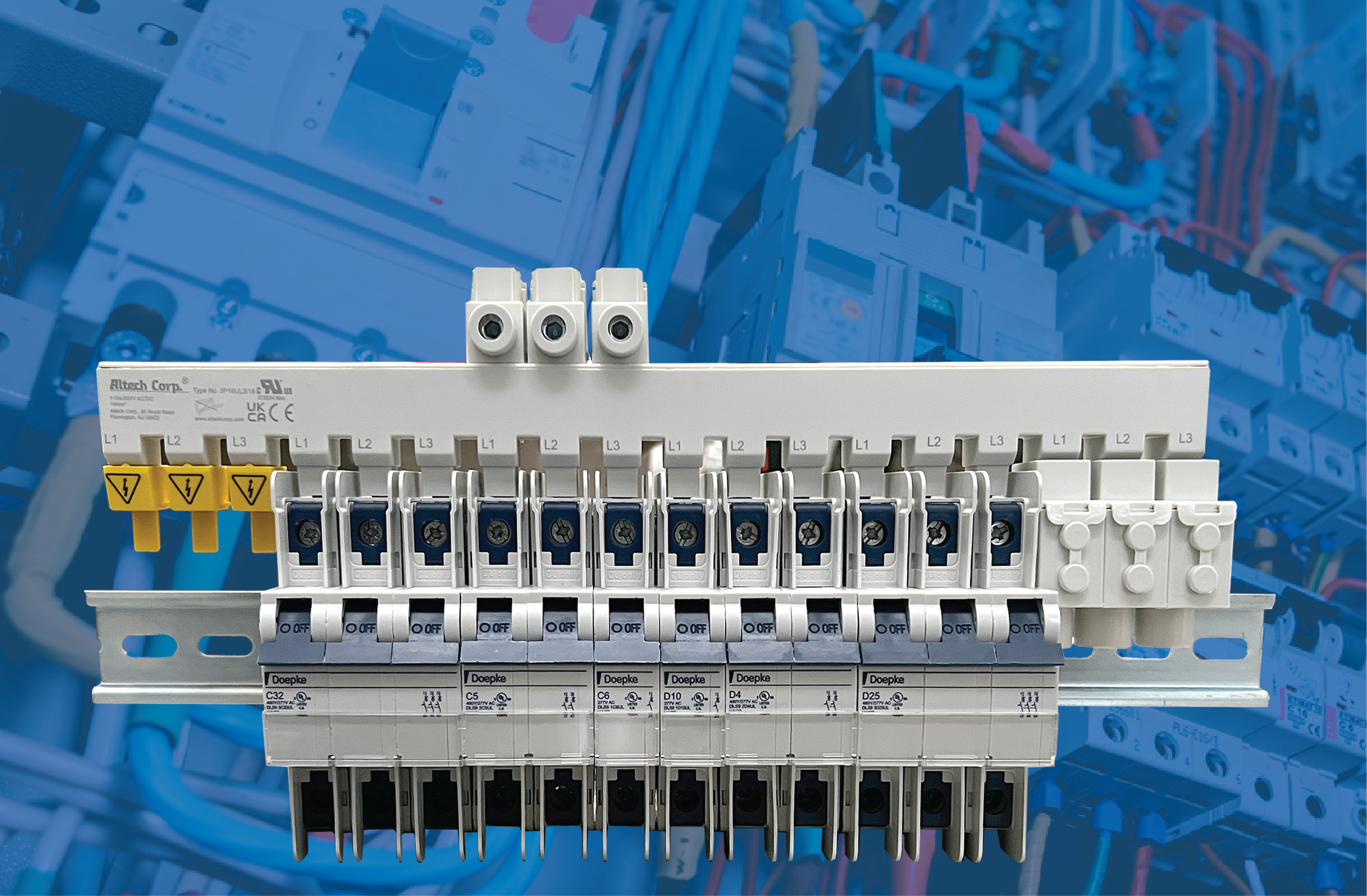 Busbar System Design, Construction and Implementation for Industrial Control Panel Installations
