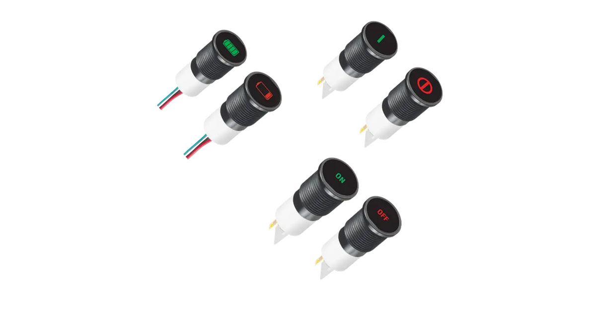 APEM: DUAL ICON LED Indicators Save Space While Providing Enhanced Information