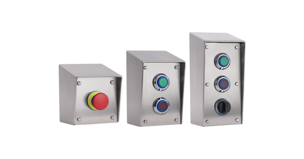 Mennekes: SLPB Series Pushbutton Control Stations and Enclosures Combine Hygiene and Convenience