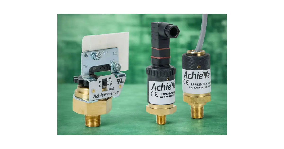 AutomationDirect: AchieVe LPPS & S18-1C Mechanical Pressure Switches AutomationDirect: AchieVe LPPS & S18-1C Mechanical Pressure Switches