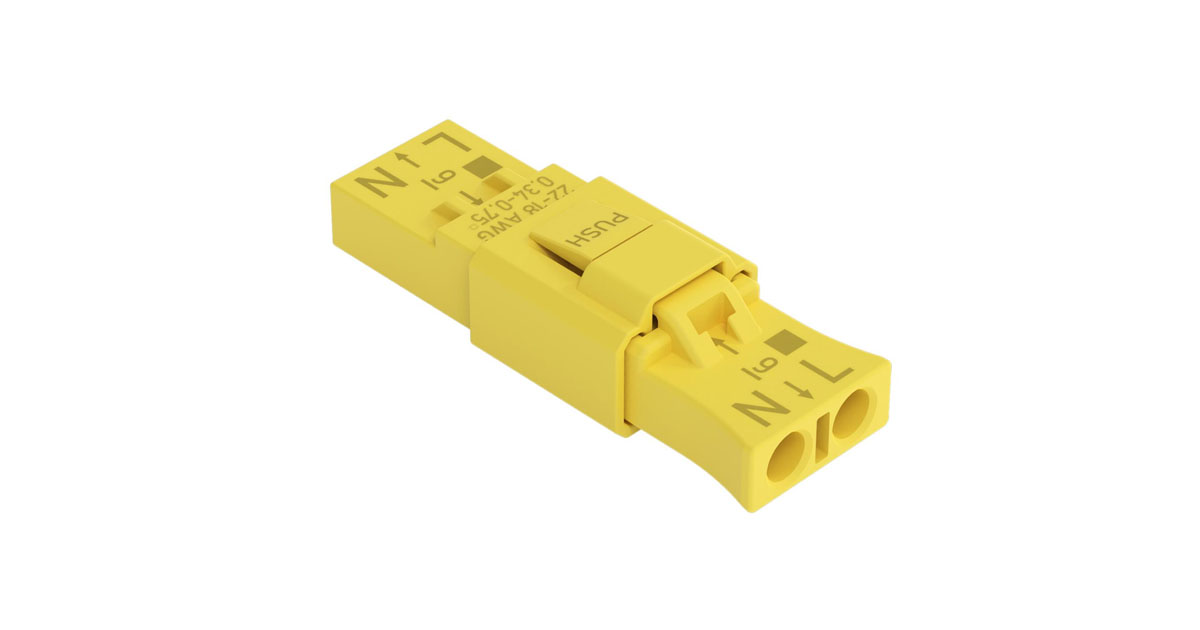 WAGO: New 873 Series Connector Variant for Lighting and Device Connections WAGO: New 873 Series Connector Variant for Lighting and Device Connections