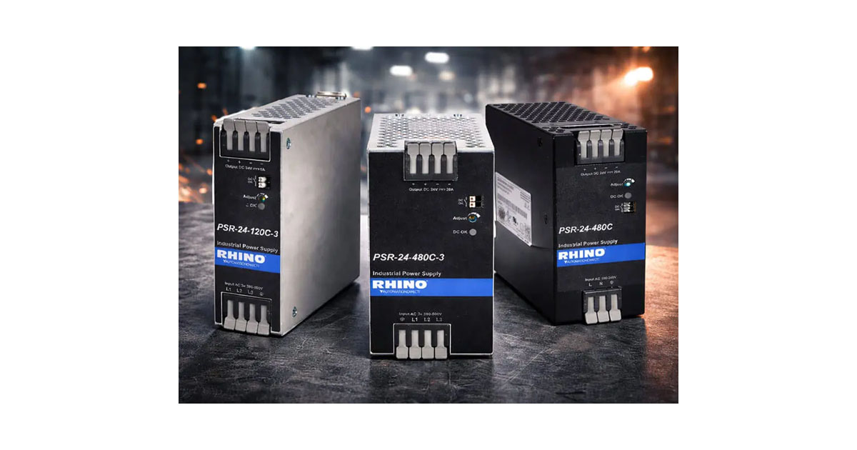 AutomationDirect: RHINO PSR Series Spring Clamp Power Supplies